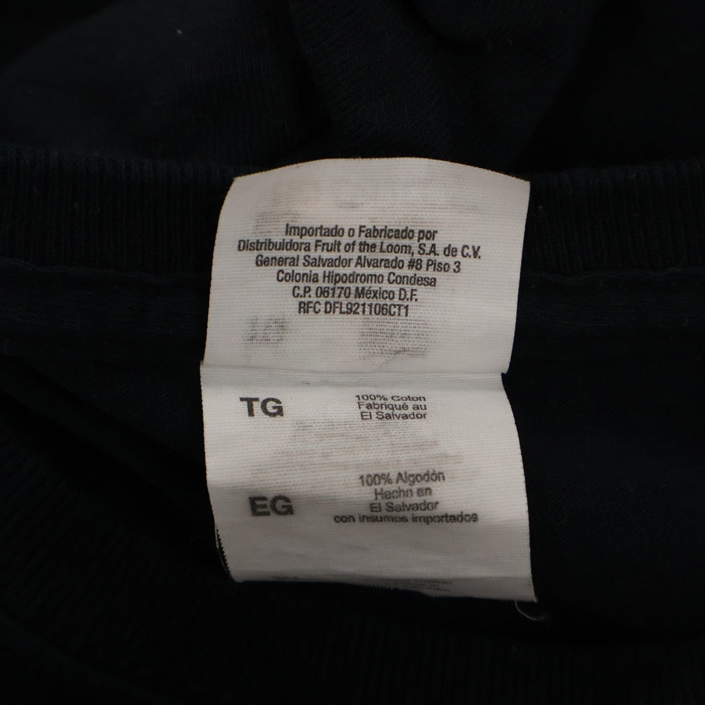 VINTAGE(ヴィンテージ) 00s AKIRA KIMONO MY HOUSE アキラ フロント プリント Tシャツ 半袖カットソー ブラック