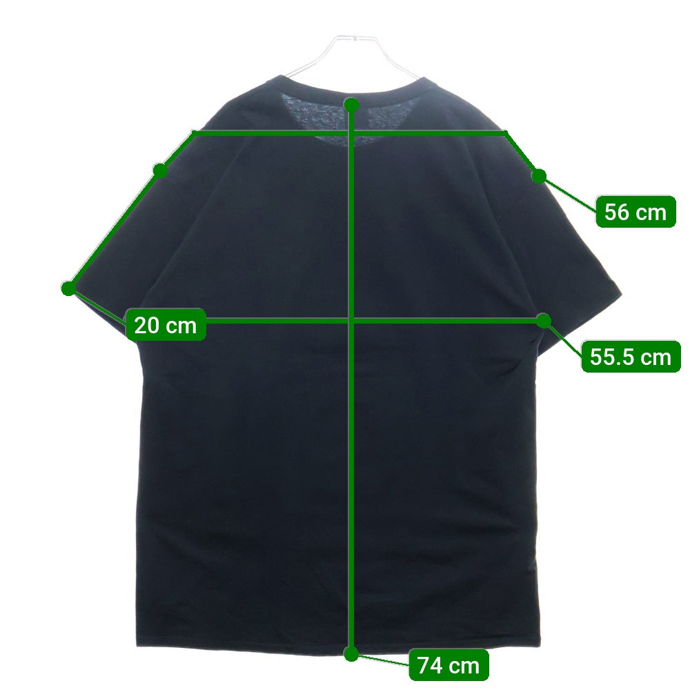 VINTAGE(ヴィンテージ) 00s AKIRA KIMONO MY HOUSE アキラ フロント プリント Tシャツ 半袖カットソー ブラック