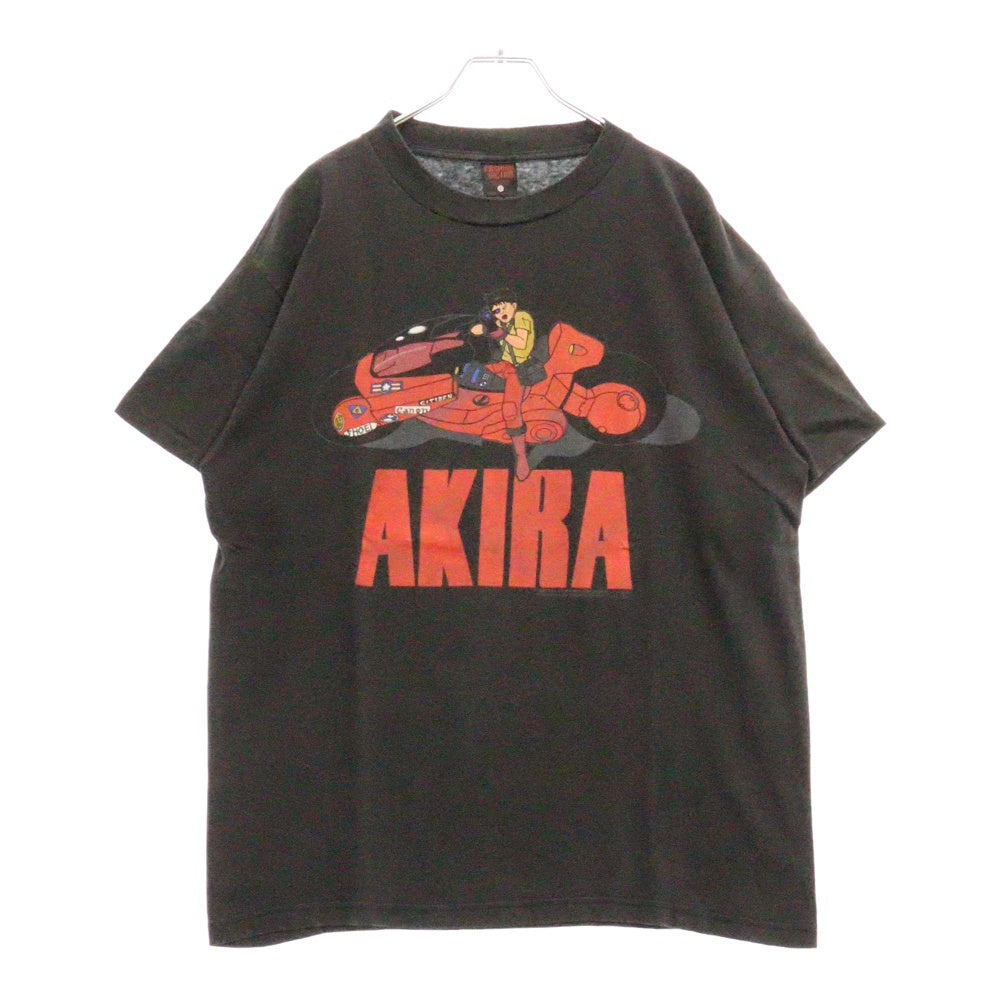 VINTAGE(ヴィンテージ) 90s AKIRA KANEDA BIKE FASHION VICTIM アキラ ファッションヴィクティム 両面プリント半袖Tシャツ カットソー ブラック