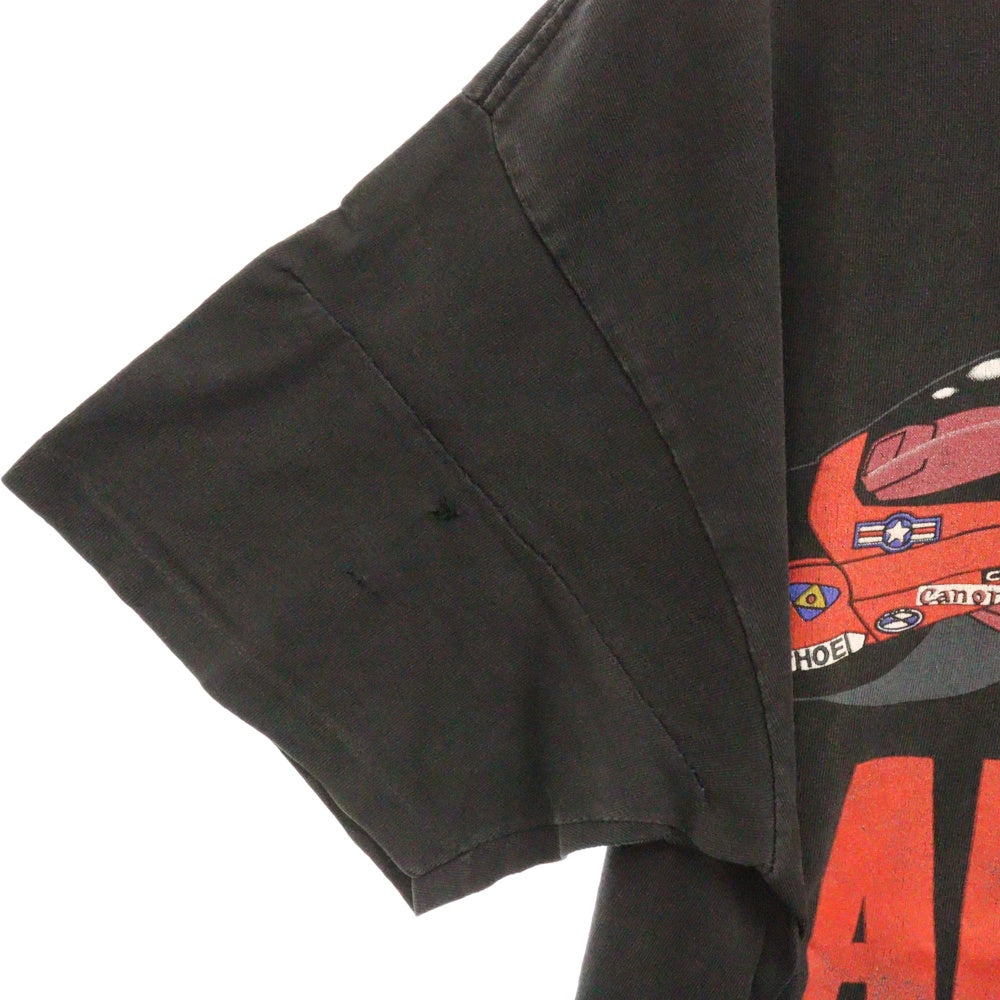 VINTAGE(ヴィンテージ) 90s AKIRA KANEDA BIKE FASHION VICTIM アキラ ファッションヴィクティム 両面プリント半袖Tシャツ カットソー ブラック
