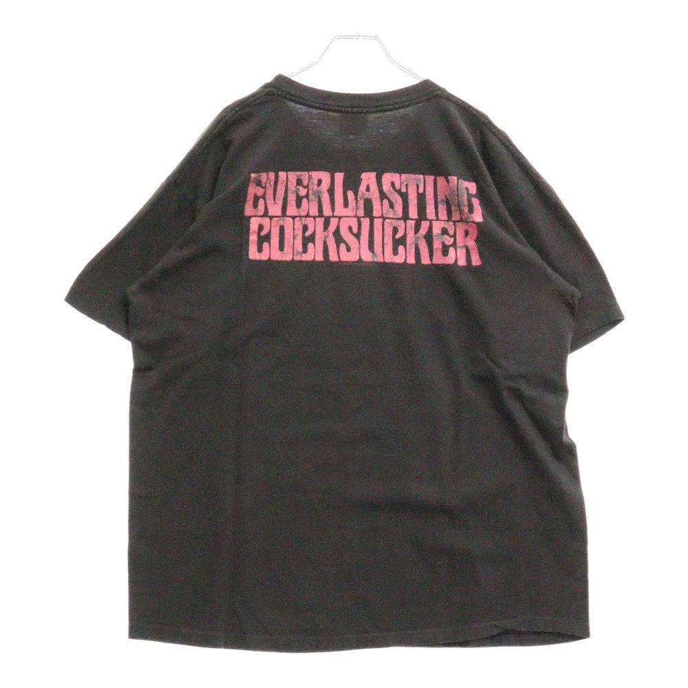 VINTAGE(ヴィンテージ) 90s MARILYN MANSON EVERLASTING COCKSUCKER マリリンマンソン エヴァーラスティング コックサッカー Tシャツ 半袖カットソー ブラック