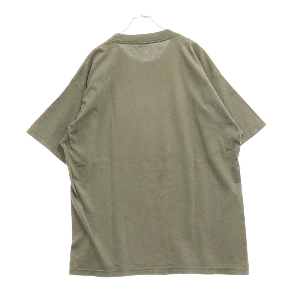 VINTAGE(ヴィンテージ) 90s deftones デフトーンズ フロント プリント Tシャツ 半袖カットソー カーキ