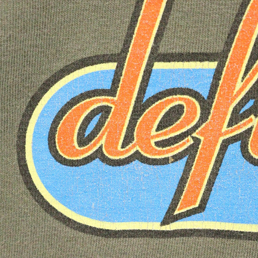 VINTAGE(ヴィンテージ) 90s deftones デフトーンズ フロント プリント Tシャツ 半袖カットソー カーキ
