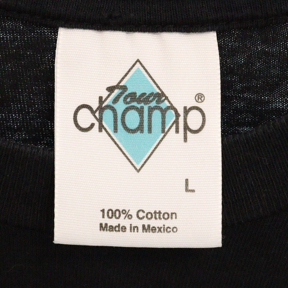 VINTAGE(ヴィンテージ) 90s JANET JACKSON ALL FOR YOU TOUR BOOTLEG TEE ジャネットジャクソン 両面プリント半袖Tシャツ カットソー ブラック