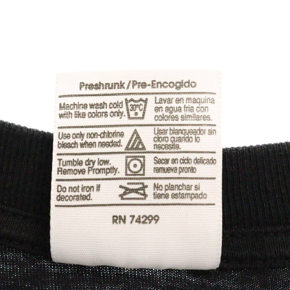 VINTAGE(ヴィンテージ) 90s JANET JACKSON ALL FOR YOU TOUR BOOTLEG TEE ジャネットジャクソン 両面プリント半袖Tシャツ カットソー ブラック