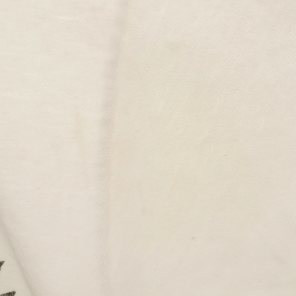 VINTAGE(ヴィンテージ) 90s BUCKWHEAT バックウィート フロント プリント Tシャツ 半袖カットソー ホワイト