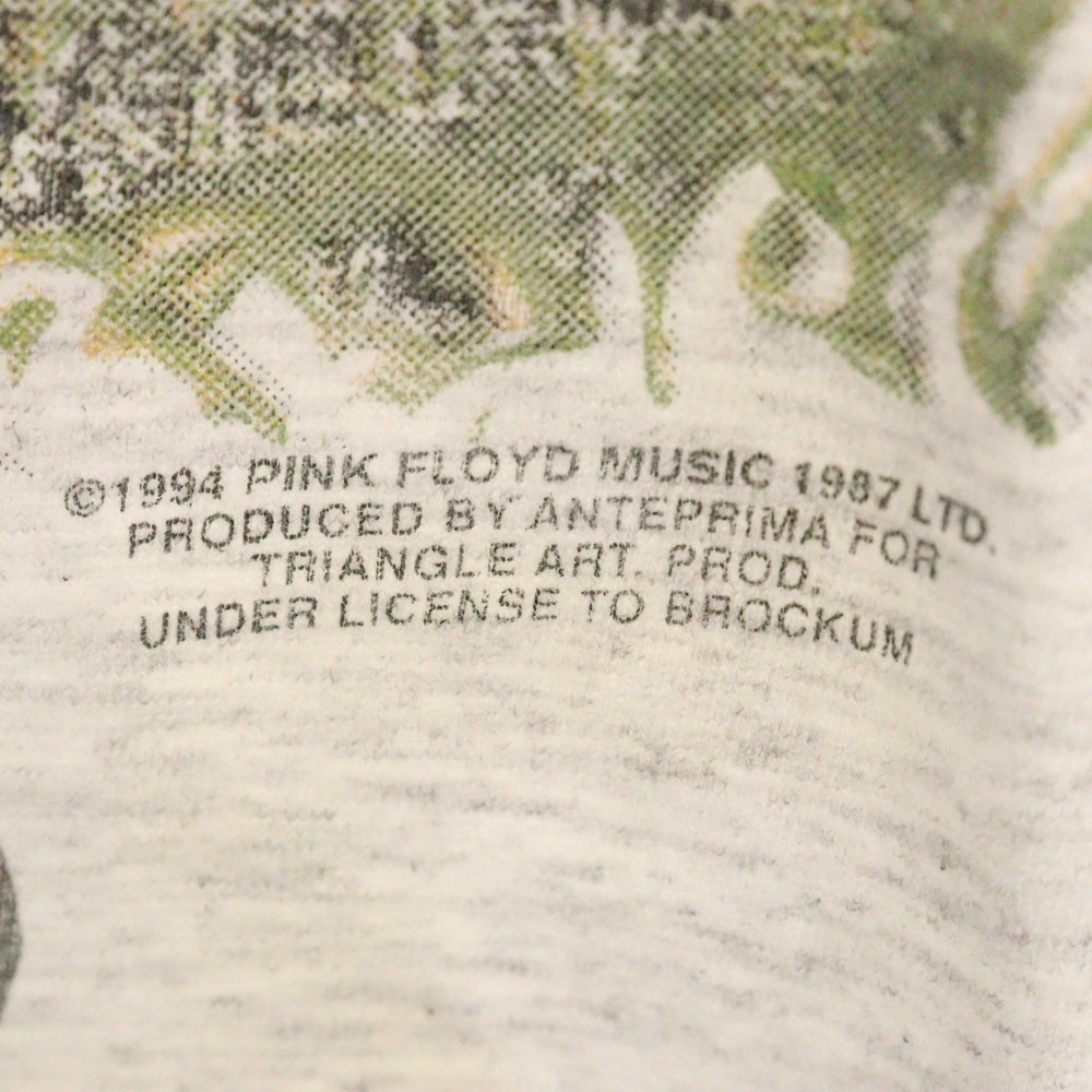 VINTAGE(ヴィンテージ) 90s PINK FLOYD NORTH AMERICAN TOUR 1994 TEE ピンクフロイド 両面プリント半袖Tシャツ カットソー グレー