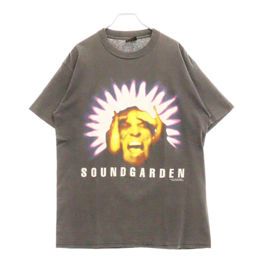 VINTAGE(ヴィンテージ) 90s SOUNDGARDEN 1994 BLACK HOLE SUN TEE サウンドガーデン ブラックホールサン 両面プリント半袖Tシャツ カットソー ブラック