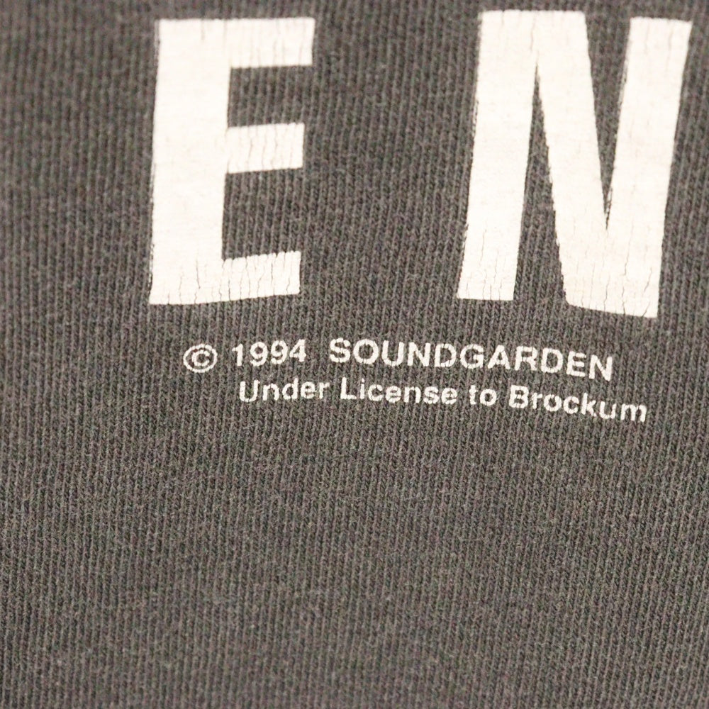 VINTAGE(ヴィンテージ) 90s SOUNDGARDEN 1994 BLACK HOLE SUN TEE サウンドガーデン ブラックホールサン 両面プリント半袖Tシャツ カットソー ブラック