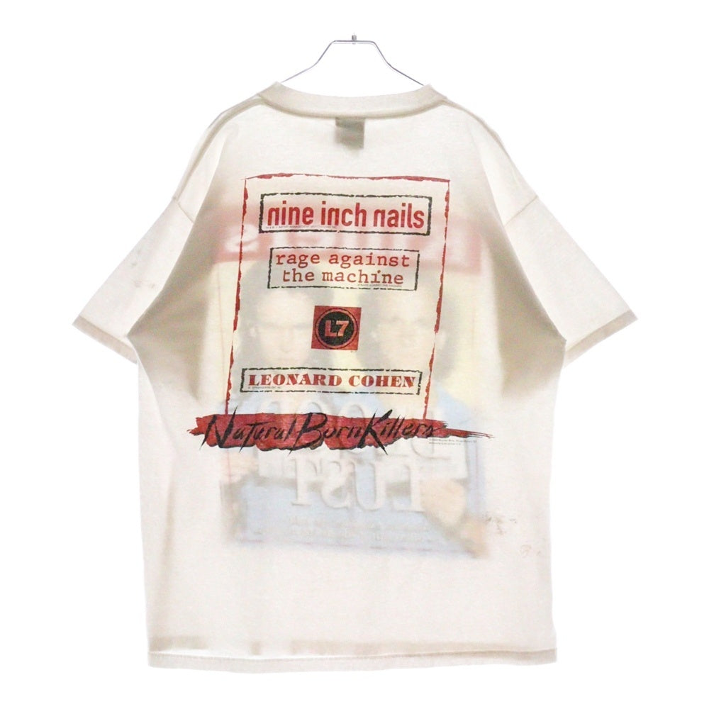 VINTAGE(ヴィンテージ) 90s NATURAL BORN KILLERS 1994 BLOOD LUST MOVIE PROMO ナチュラル ボーン キラーズ 1994 ブラッド ラスト 映画プロモ Tシャツ 半袖カットソー