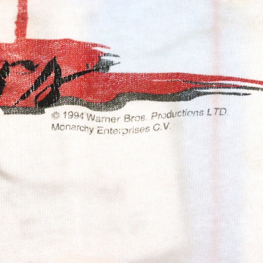 VINTAGE(ヴィンテージ) 90s NATURAL BORN KILLERS 1994 BLOOD LUST MOVIE PROMO ナチュラル ボーン キラーズ 1994 ブラッド ラスト 映画プロモ Tシャツ 半袖カットソー