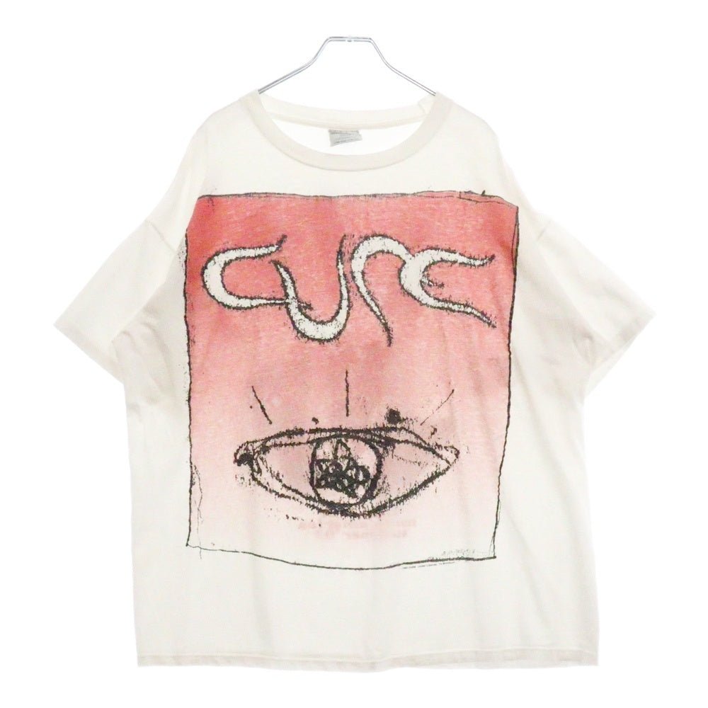 VINTAGE(ヴィンテージ) 90s THE CURE WISH TOUR NORTH AMERICAN SUMMER ザ・キュアー ウィッシュ ツアー Tシャツ 半袖カットソー ホワイト