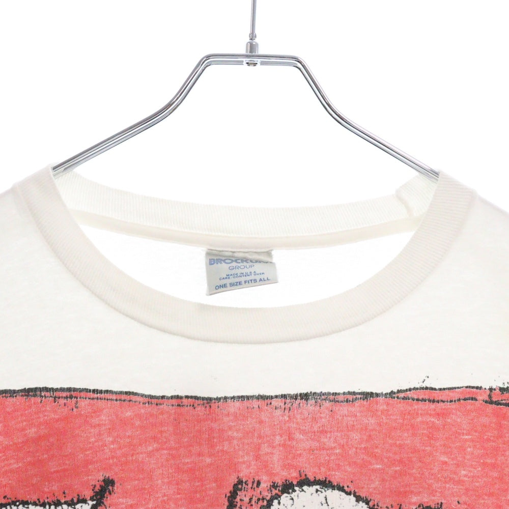 VINTAGE(ヴィンテージ) 90s THE CURE WISH TOUR NORTH AMERICAN SUMMER ザ・キュアー ウィッシュ ツアー Tシャツ 半袖カットソー ホワイト