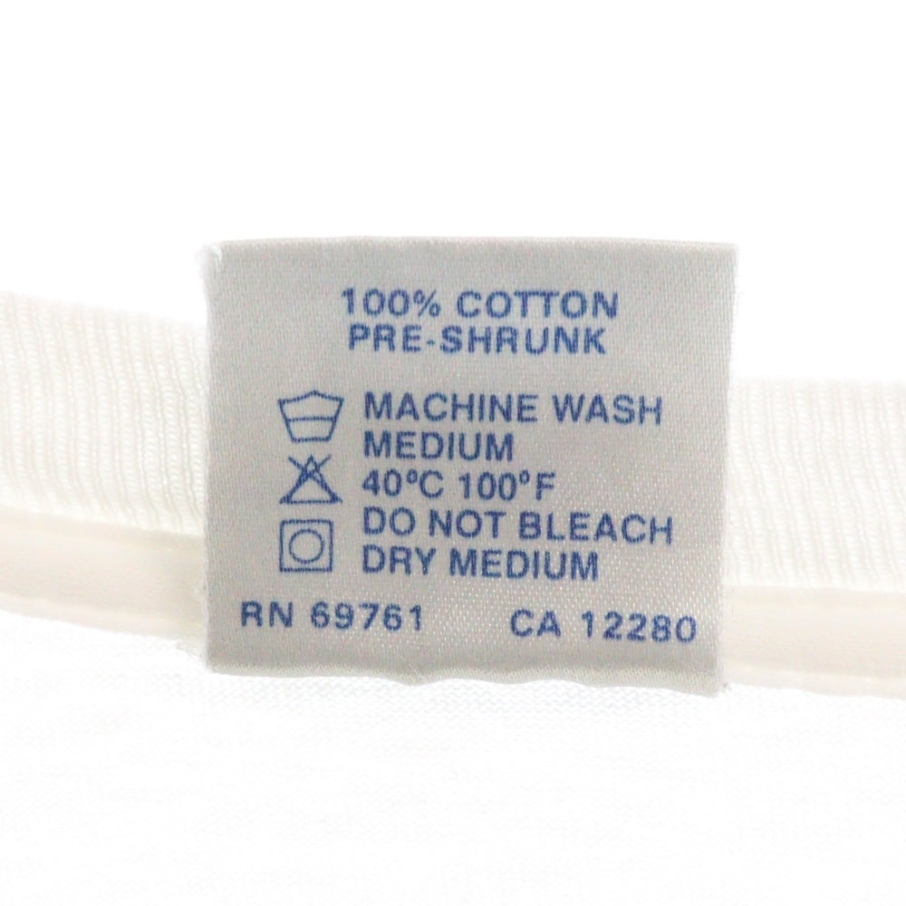 VINTAGE(ヴィンテージ) 90s THE CURE WISH TOUR NORTH AMERICAN SUMMER ザ・キュアー ウィッシュ ツアー Tシャツ 半袖カットソー ホワイト