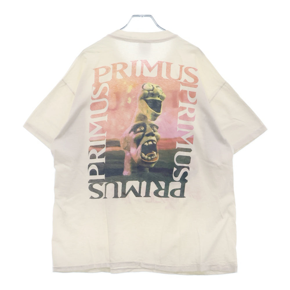 VINTAGE(ヴィンテージ) 90s PRIMUS FRIZZIE FRY プリムス フリジー フライ 両面プリント Tシャツ ホワイト