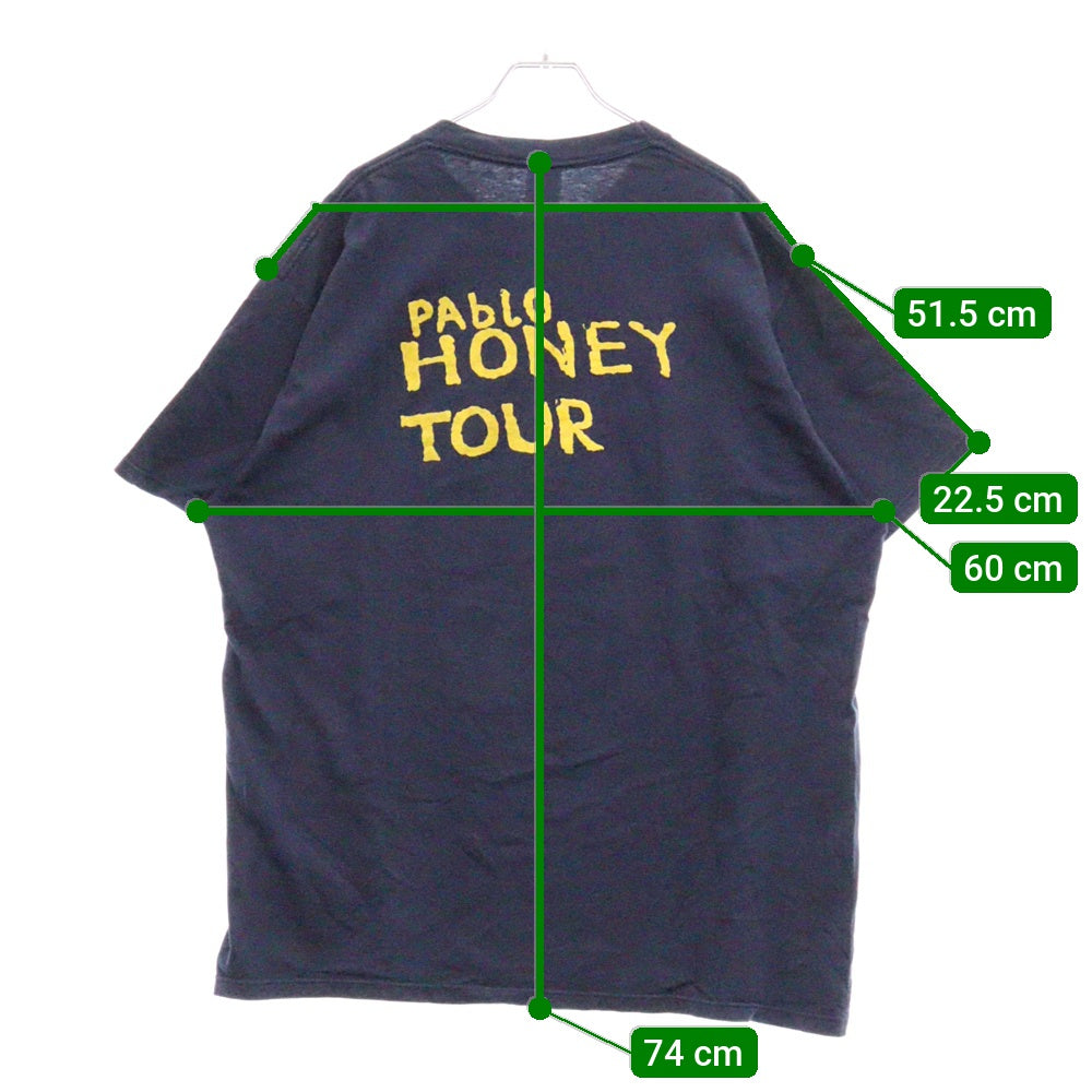 VINTAGE(ヴィンテージ) 90s RADIOHEAD PABLO HONEY レディオヘッド パブロハニー Tシャツ 半袖カットソー ネイビー