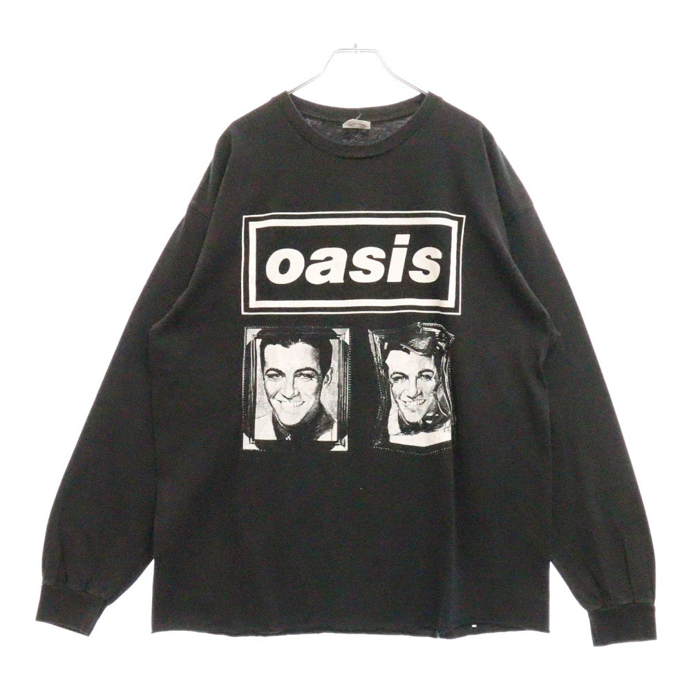 VINTAGE(ヴィンテージ) 90s OASIS SHAKER MAKER L/S オアシス シェイカーメイカー Tシャツ 長袖カットソー ブラック