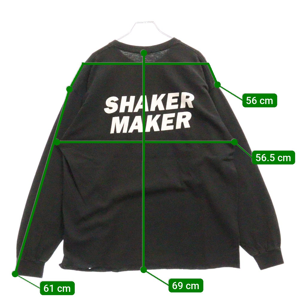 VINTAGE(ヴィンテージ) 90s OASIS SHAKER MAKER L/S オアシス シェイカーメイカー Tシャツ 長袖カットソー ブラック