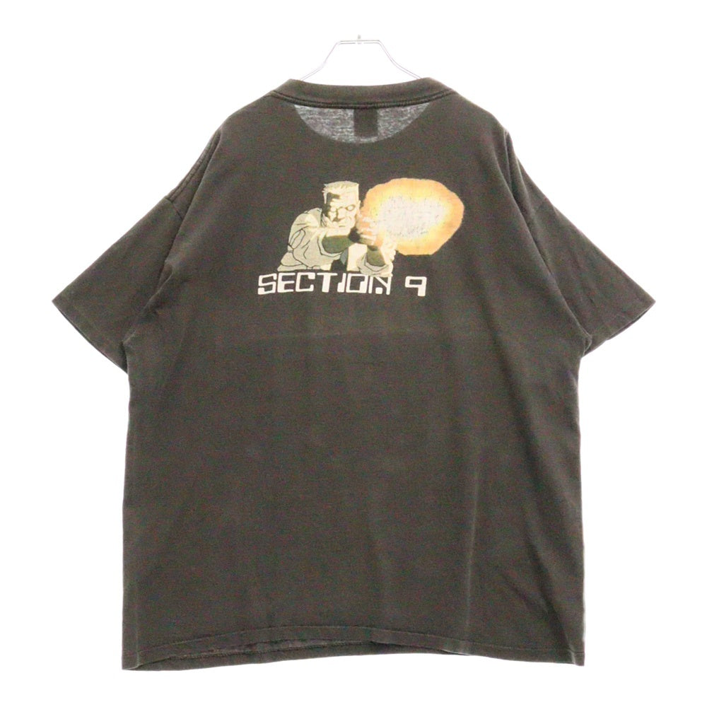 VINTAGE(ヴィンテージ) 90s GHOST IN THE SHELL 攻殻機動隊 両面プリント Tシャツ 半袖カットソー ブラック