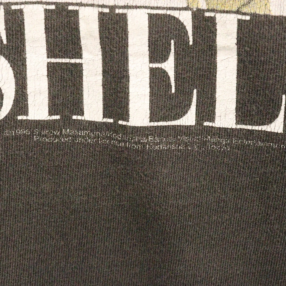 VINTAGE(ヴィンテージ) 90s GHOST IN THE SHELL 攻殻機動隊 両面プリント Tシャツ 半袖カットソー ブラック