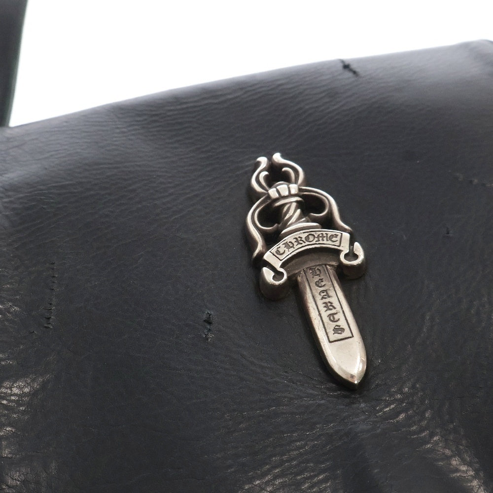 CHROME HEARTS(クロムハーツ) MILO LARGE DAGGER BAG マイロ ラージダガー メールショルダーバッグ ブラック