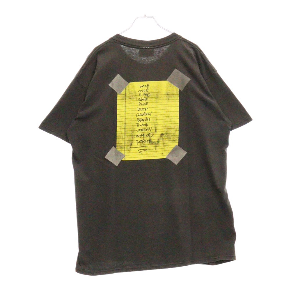 VINTAGE(ヴィンテージ) 90s PEARL JAM ALIVE パールジャム アライブ 両面プリント Tシャツ 半袖カットソー ブラック