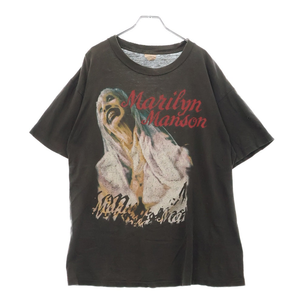 VINTAGE(ヴィンテージ) 90s MARILYN MANSON SWEET DREAMS マリリンマンソン スウィートドリーム Tシャツ 半袖カットソー ブラック