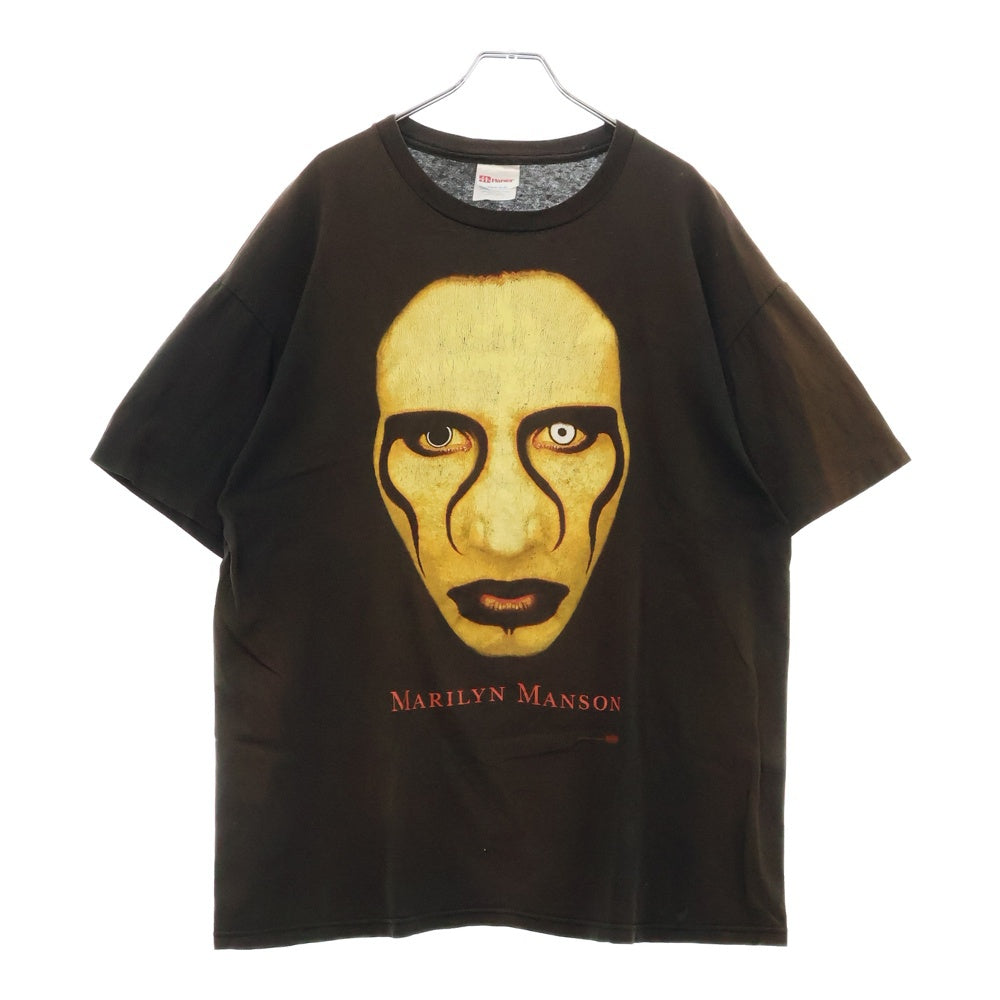 VINTAGE(ヴィンテージ) 90s MARILYN MANSON SEX IS DEAD マリリンマンソン セックスイズデッド Tシャツ 半袖カットソー ブラック