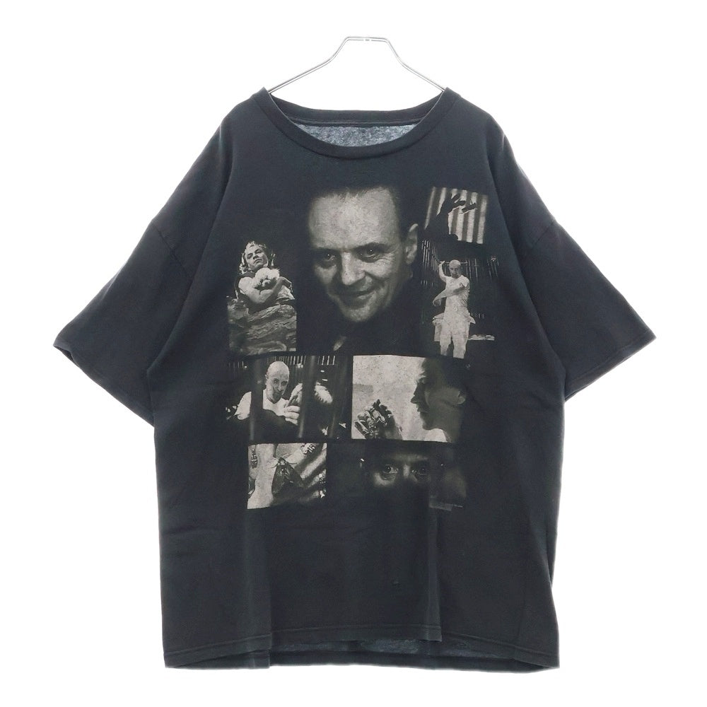 VINTAGE(ヴィンテージ) 90s THE SILENCE OF THE LAMBS MOVIE TEE 羊たちの沈黙 Tシャツ 半袖カットソー ブラック