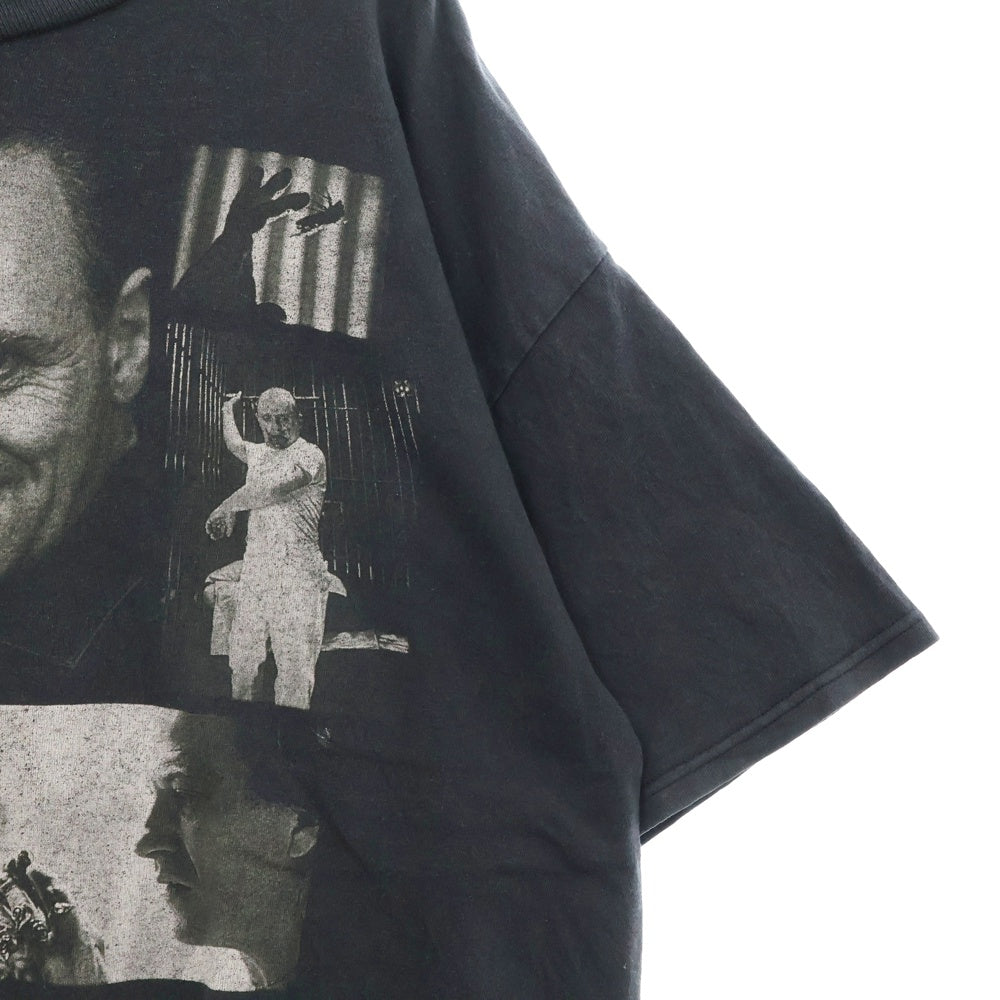 VINTAGE(ヴィンテージ) 90s THE SILENCE OF THE LAMBS MOVIE TEE 羊たちの沈黙 Tシャツ 半袖カットソー ブラック