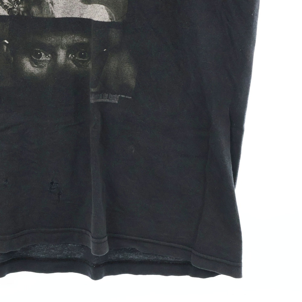 VINTAGE(ヴィンテージ) 90s THE SILENCE OF THE LAMBS MOVIE TEE 羊たちの沈黙 Tシャツ 半袖カットソー ブラック