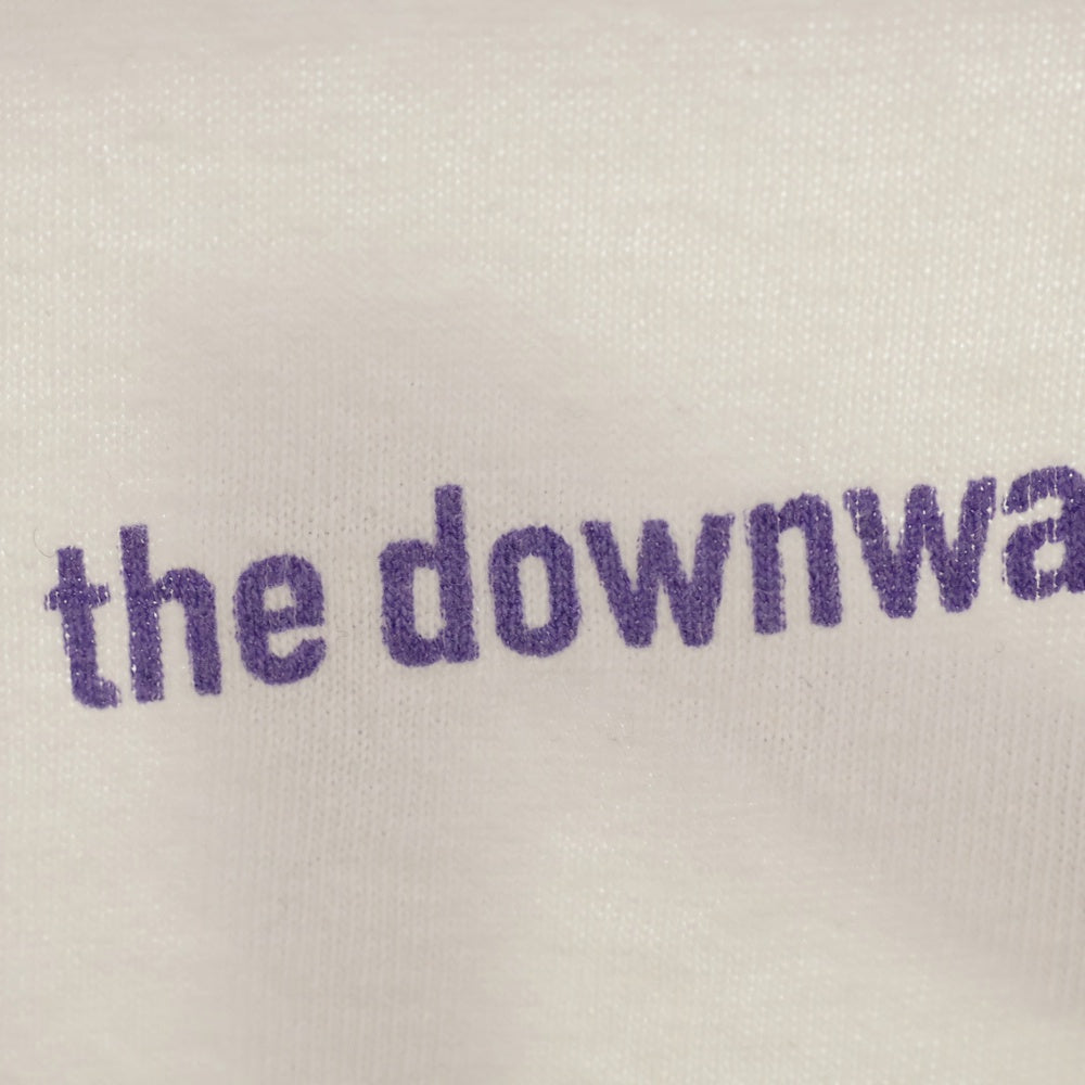 VINTAGE(ヴィンテージ) 90s ナインインチネイルズ ザダウンワードスパイラル セルフデストラクト Tシャツ 半袖カットソー ホワイト