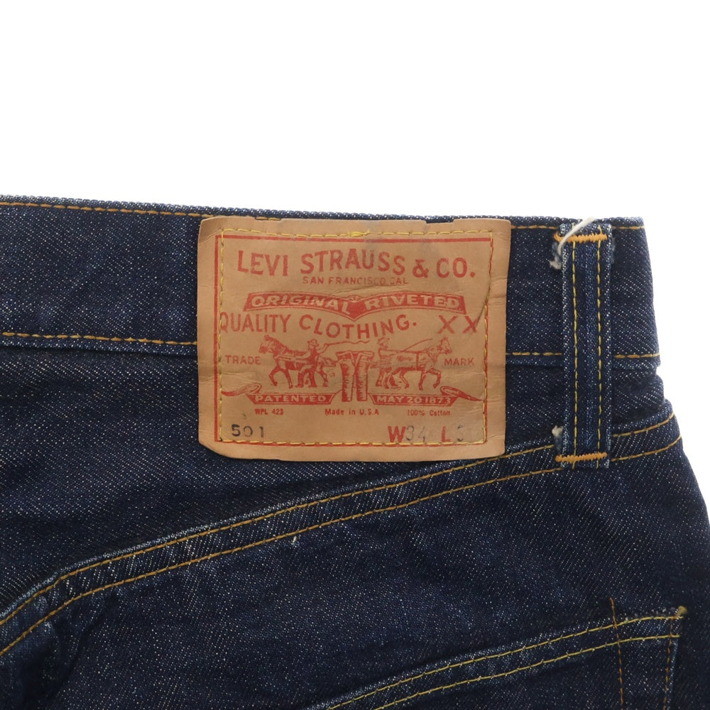 Levi's(リーバイス) 60-70s VINTEGE 501 STYPE BIG E ボタン裏刻印6 ボタンフライデニムパンツ インディゴ