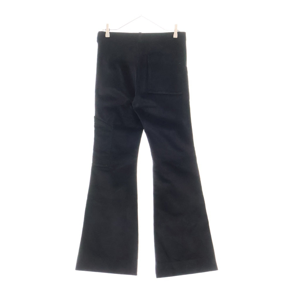 VETEMENTS(ヴェトモン) 17AW Velvet Trousers WF17PA8 ベルベット トラウザー パンツ ブラック レディース