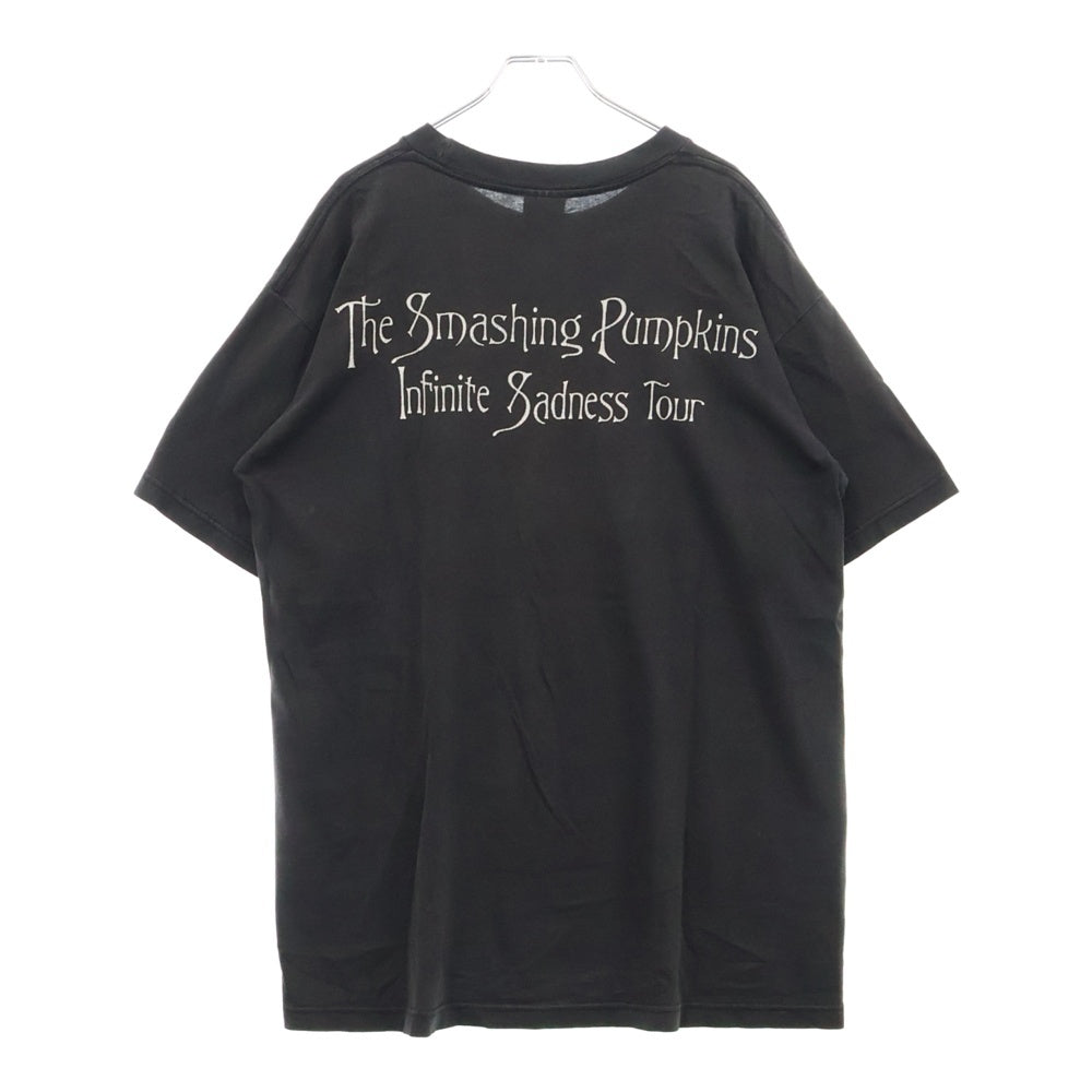 VINTAGE(ヴィンテージ) 90s THE SMASHING PUMPKINS THE WORLD IS A VAMPIRE スマッシングパンプキンズ ザワールド イズ ア ヴァンパイア 両面プリント Tシャツ 半袖カットソー ブラック