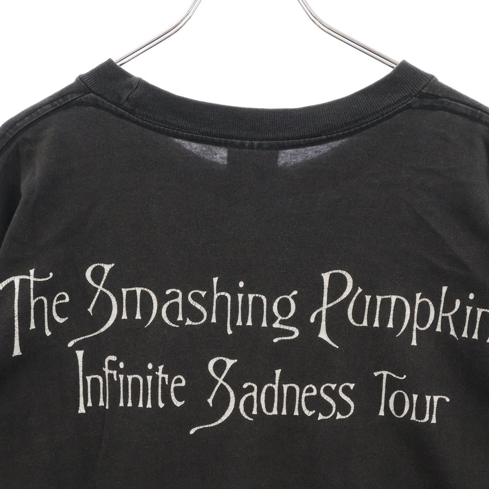 VINTAGE(ヴィンテージ) 90s THE SMASHING PUMPKINS THE WORLD IS A VAMPIRE スマッシングパンプキンズ ザワールド イズ ア ヴァンパイア 両面プリント Tシャツ 半袖カットソー ブラック