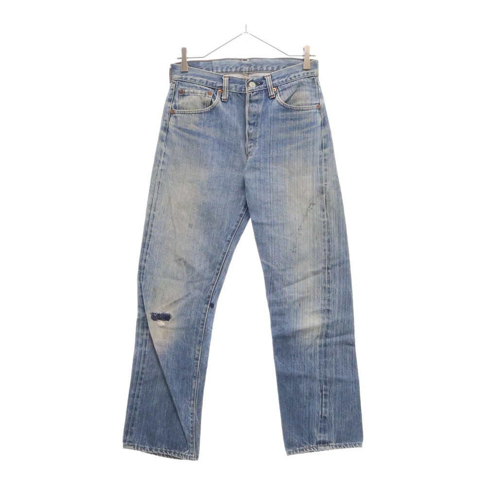Levi's(リーバイス) 70s VINTAGE 501 66後期 スモールe ボタン裏刻印6 ボタンフライデニムパンツ インディゴ
