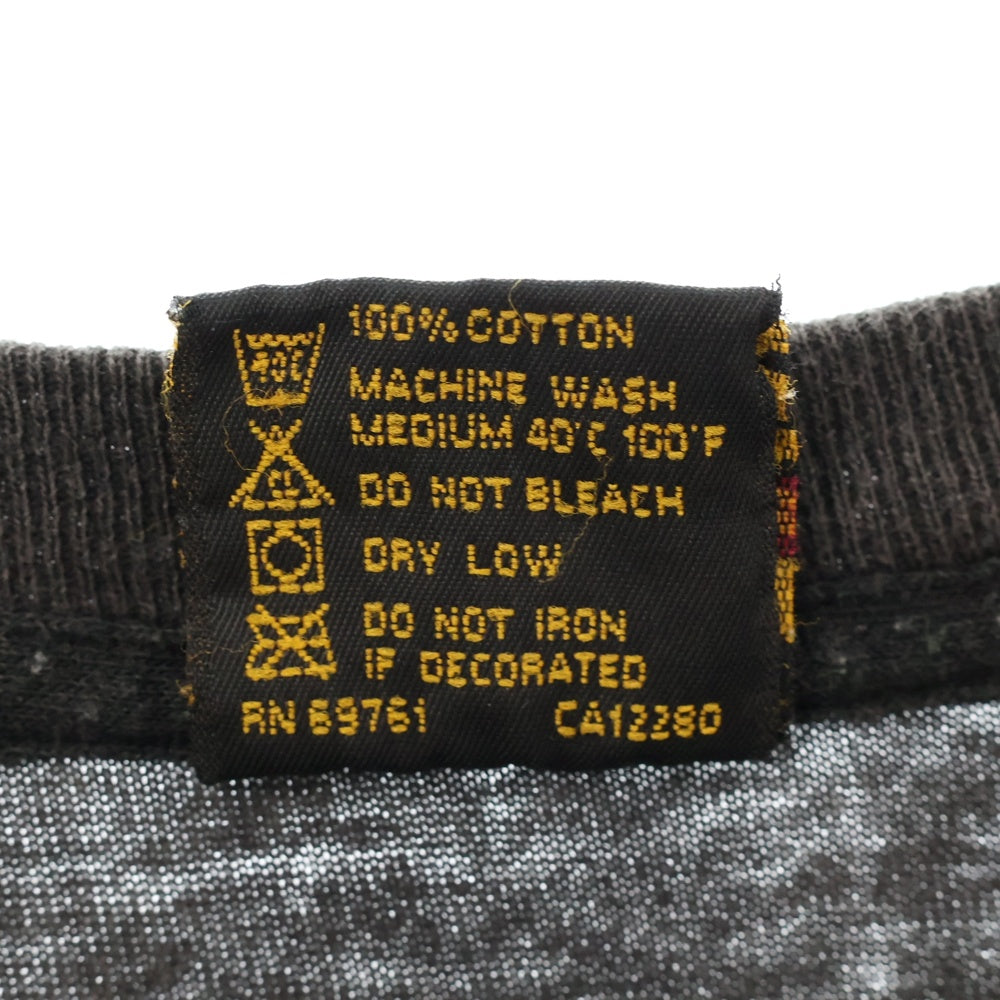 VINTAGE(ヴィンテージ) 90s SOUNDGARDEN サウンドガーデン 両面プリント Tシャツ 半袖カットソー ブラック