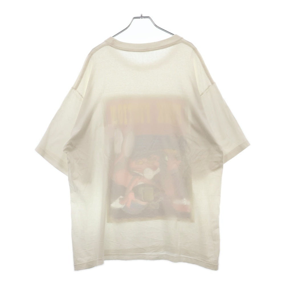 VINTAGE(ヴィンテージ) 90s ピンクパンサー ピンクフィクション パロディ フロント プリント Tシャツ 半袖カットソー ホワイト