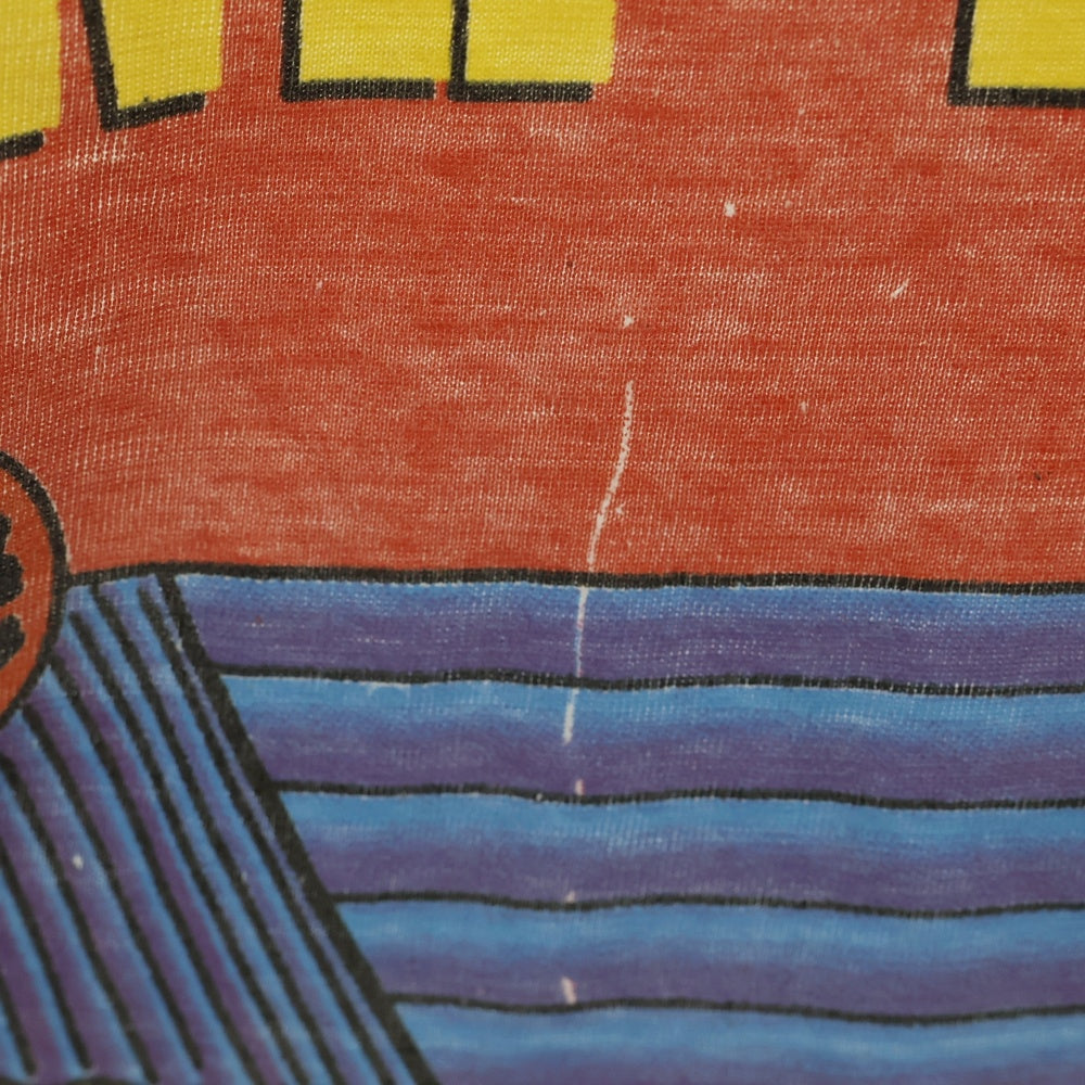 VINTAGE(ヴィンテージ) 90s ピンクパンサー ピンクフィクション パロディ フロント プリント Tシャツ 半袖カットソー ホワイト