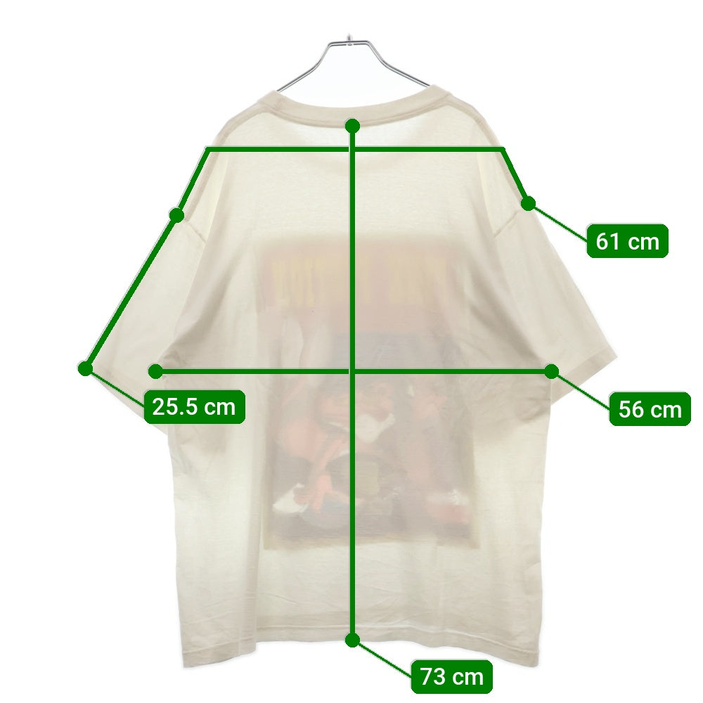 VINTAGE(ヴィンテージ) 90s ピンクパンサー ピンクフィクション パロディ フロント プリント Tシャツ 半袖カットソー ホワイト