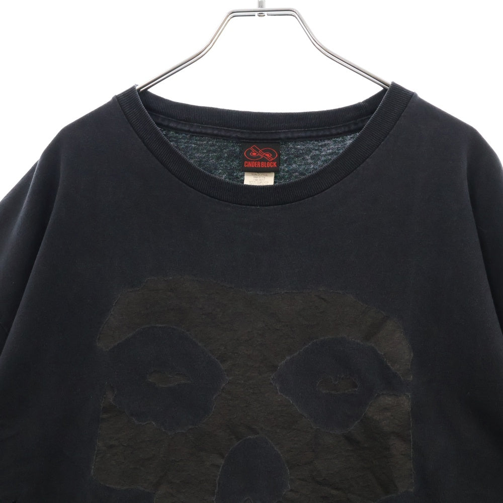 VINTAGE(ヴィンテージ) 00s MISFITS ミスフィッツ 両面プリント Tシャツ 半袖カットー ブラック
