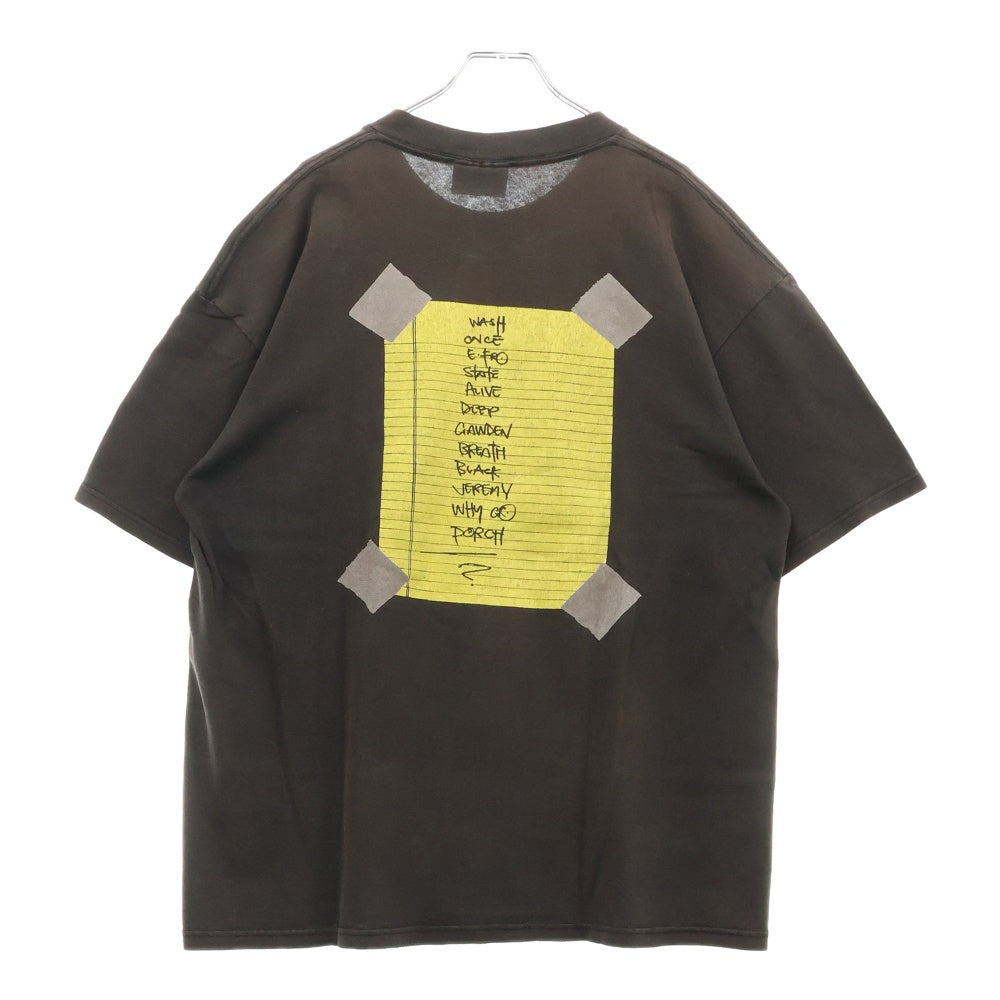 VINTAGE(ヴィンテージ) 90s PEARL JAM ALIVE パールジャム アライヴ 両面プリント Tシャツ 半袖カットソー ブラック