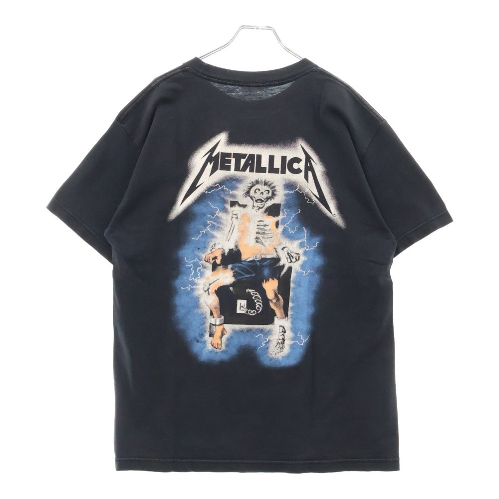 VINTAGE(ヴィンテージ) 90s METALLICA KILL'EM ALL TENNESSEE RIVER メタリカ 両面プリント 半袖Tシャツ カットソー ブラック