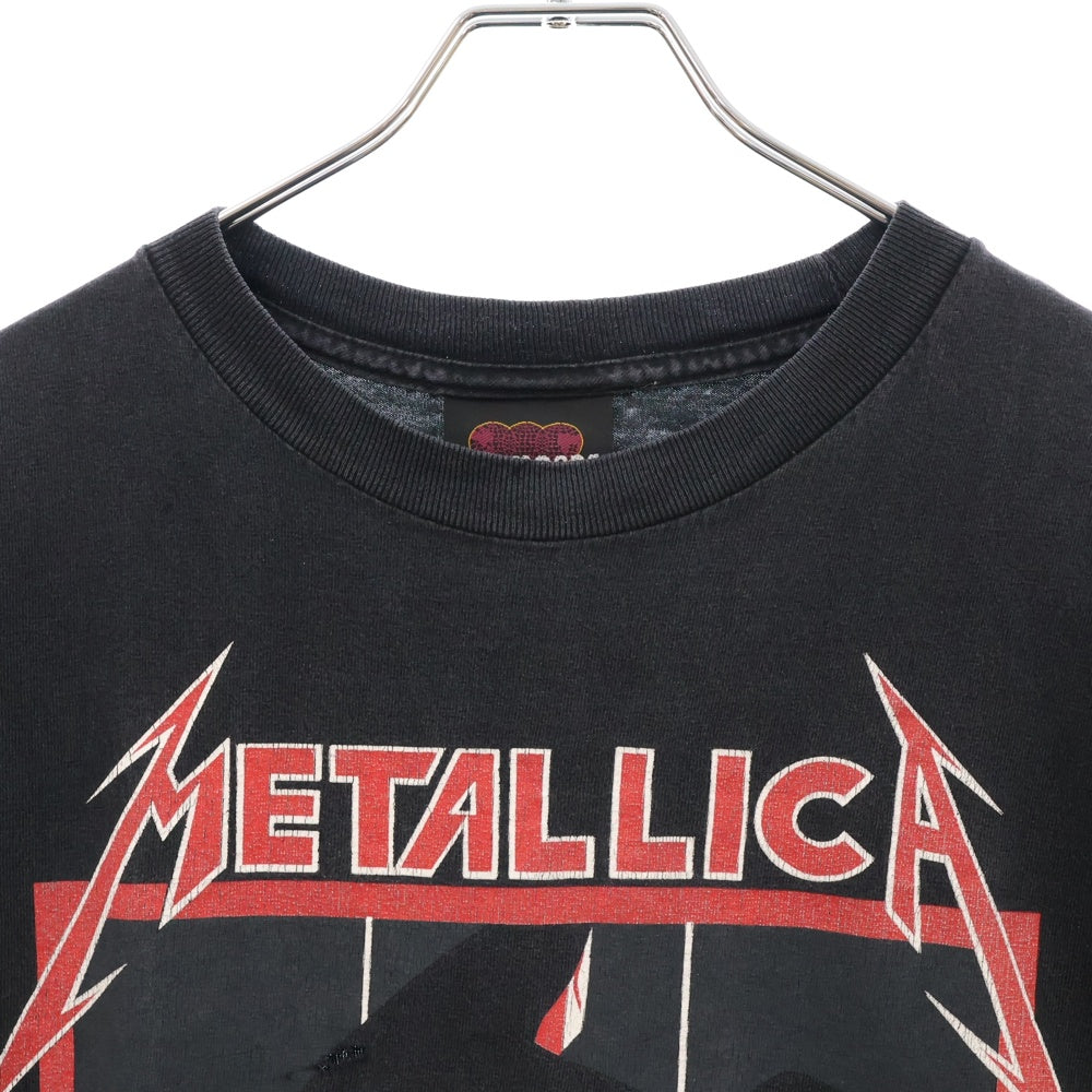 VINTAGE(ヴィンテージ) 90s METALLICA KILL'EM ALL TENNESSEE RIVER メタリカ 両面プリント 半袖Tシャツ カットソー ブラック