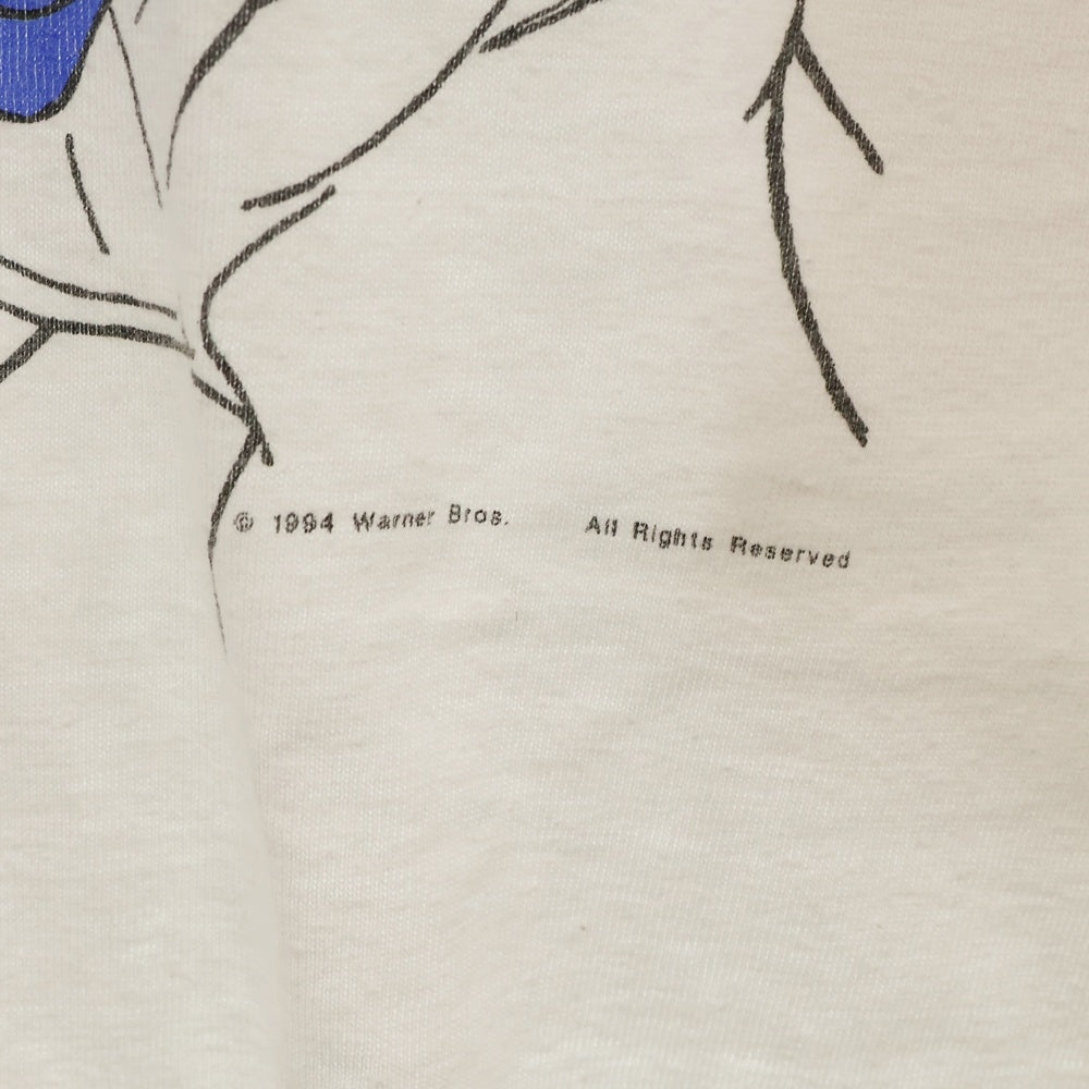 VINTAGE(ヴィンテージ) 90s Natural Born Killers Movie Promo ナチュラルボーンキラーズ 両面プリント Tシャツ 半袖カットソー ホワイト