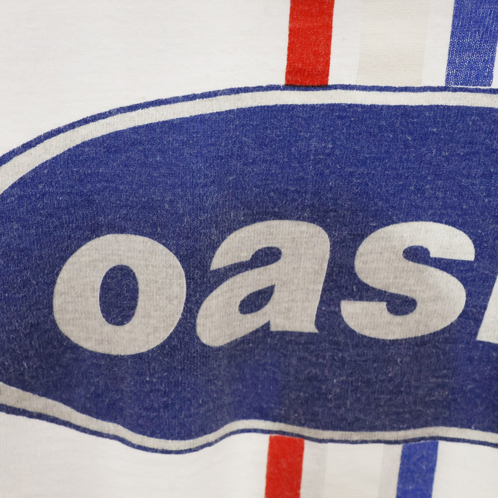 VINTAGE(ヴィンテージ) 90s OASIS BE HERE NOW LS TEE オアシス 両面プリント長袖Tシャツ 長袖カットソー ホワイト