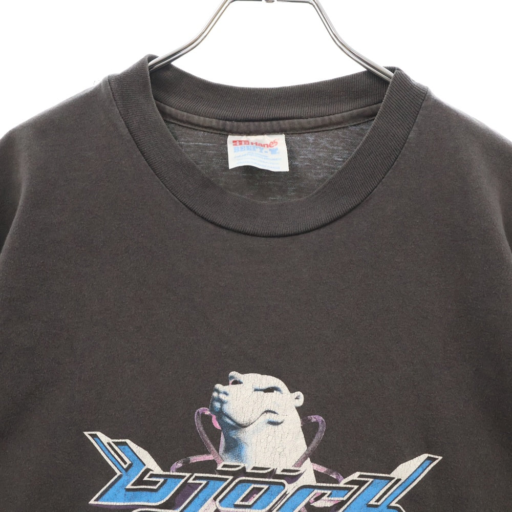 VINTAGE(ヴィンテージ) 90s BJORK ARMY OF ME TEE ビョーク フロントプリント半袖Tシャツ カットソー ブラック