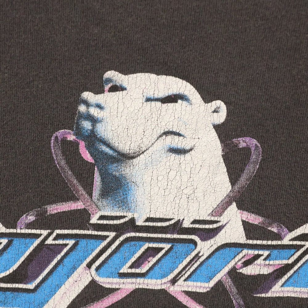 VINTAGE(ヴィンテージ) 90s BJORK ARMY OF ME TEE ビョーク フロントプリント半袖Tシャツ カットソー ブラック
