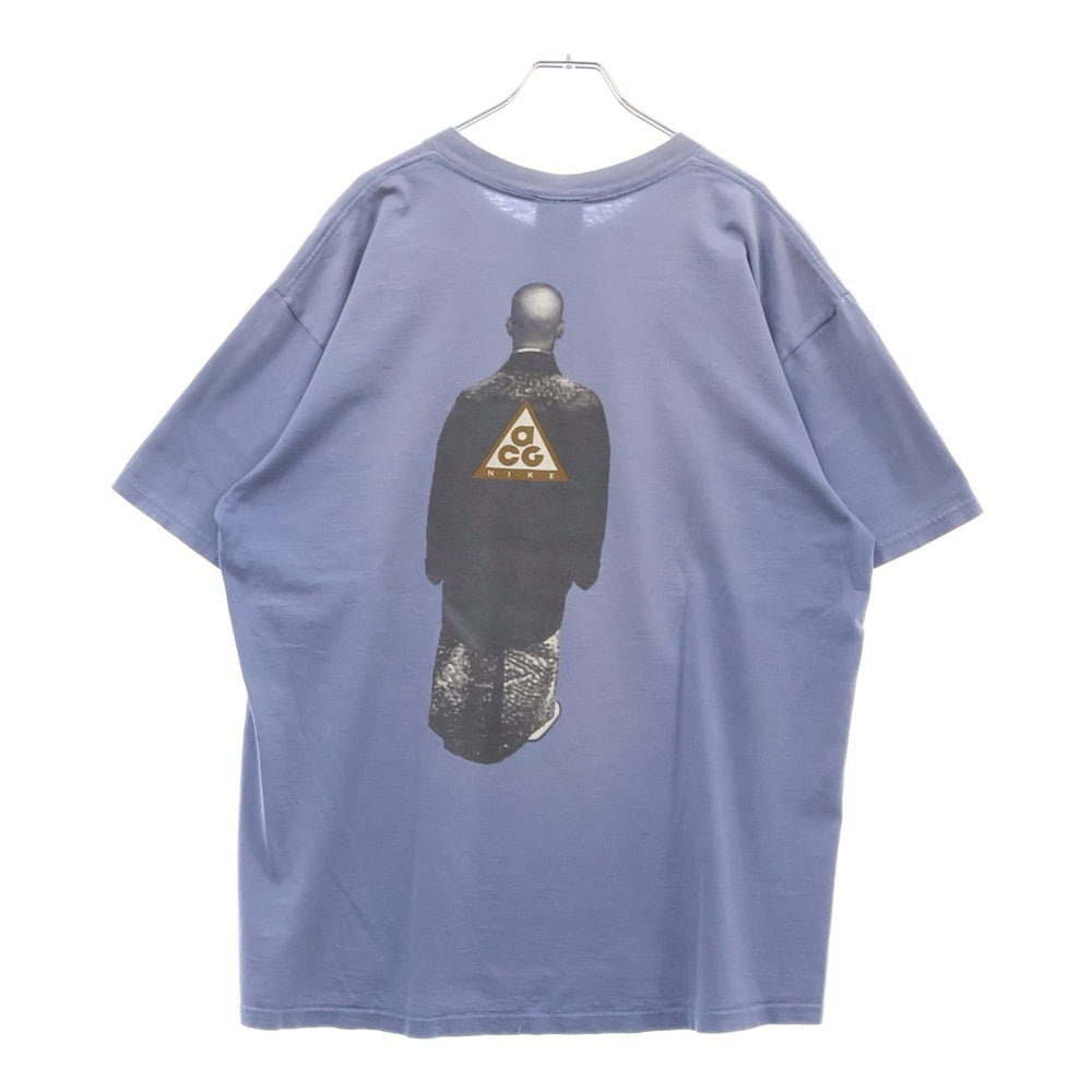 VINTAGE(ヴィンテージ) 90s NIKE ACG ONE WITH DIRT TOFU PATCH KIT TEE ナイキ 両面プリントTシャツ カットソー ネイビー